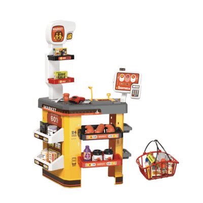 Interactive Play House Toy Supermarket Store